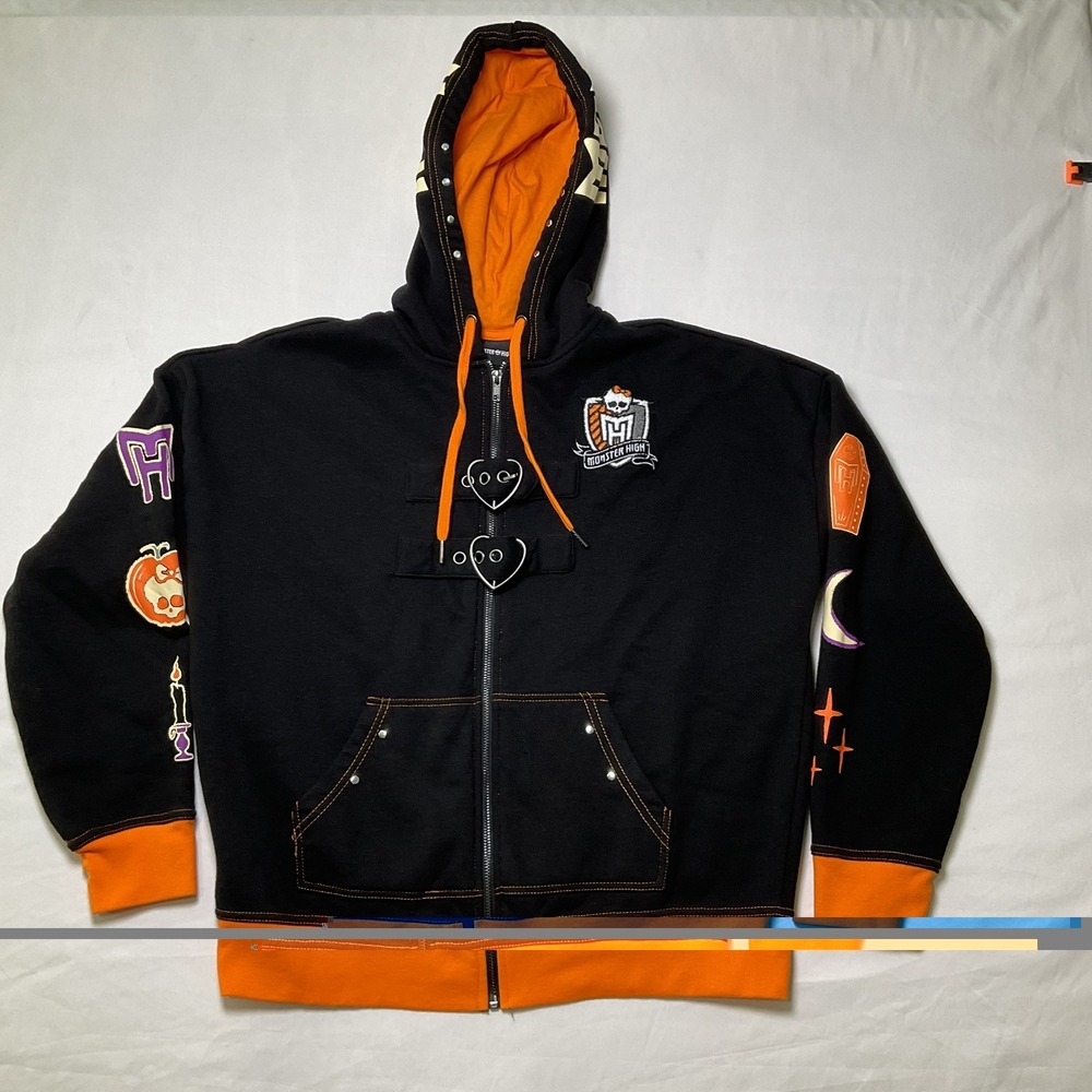 Monster High Halloween Icons Hoodie Size SM 526
